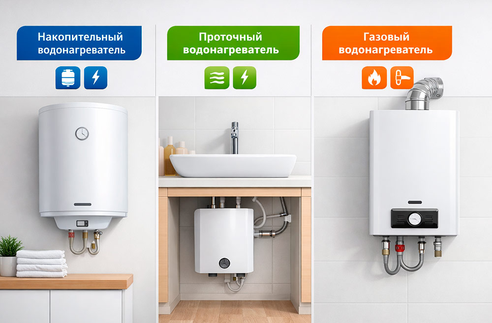 Как выбрать и купить водонагреватель